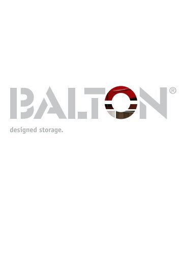 Balton designed storage