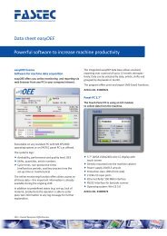 easyOEE - Fastec GmbH