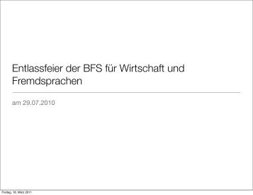 PDF mit Bildern zur Schulentlassfeier 29.07.2010 - ESO