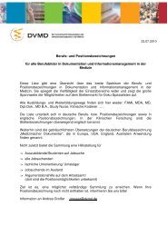 Berufs-und PositionsbezeichnungenMed.Doku final - Euro-Schulen ...