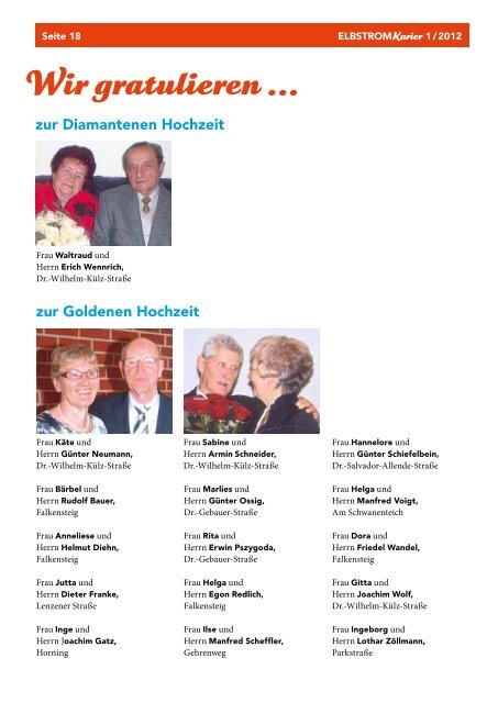 Elbstrom-Kurier2012-01 5.indd - Wohnungsgenossenschaft Elbstrom