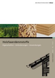 Holzfaserdämmstoffe - Hofatex