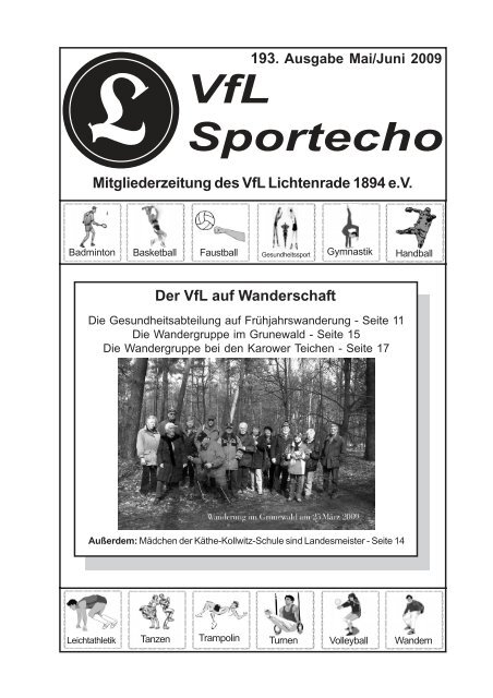 VfL Sportecho - VfL Lichtenrade