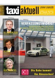 VERFASSUNGSWIDRIG! - Taxi Aktuell