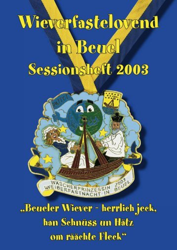 Sessionsheft 2003 (2,4 MB) - Beueler Wäscherprinzessin