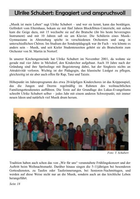 Sommer 2011 - Kirchengemeinde Flemhude