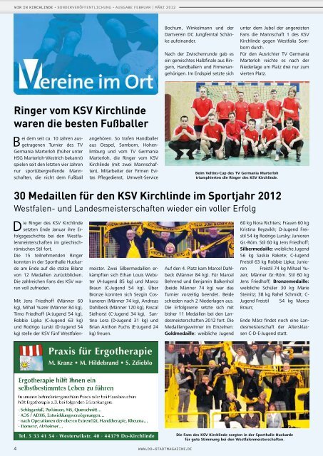 lesen - Dortmunder & Schwerter Stadtmagazine