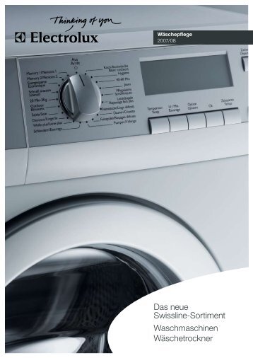 Wäschepflege - Electrolux