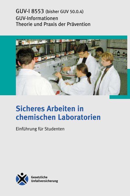 Sicheres Arbeiten im chemischen Labor - Departement für Chemie ...