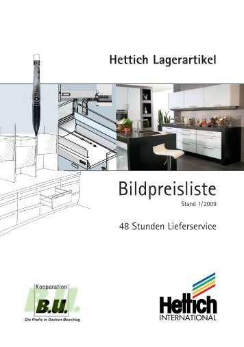 Bildpreisliste - Hettich