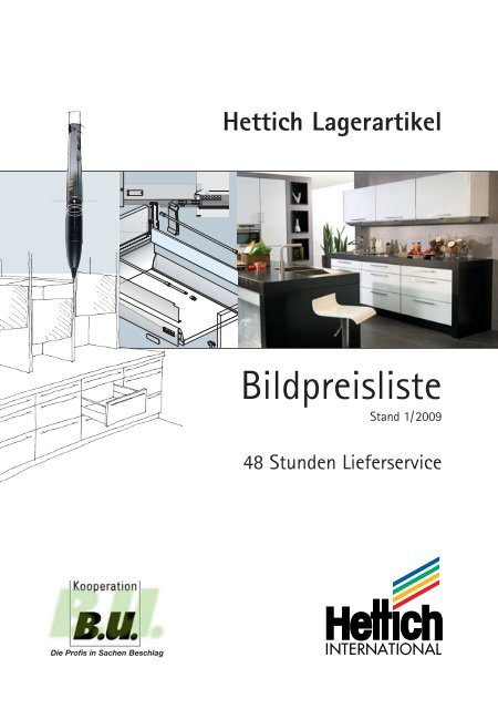 Bildpreisliste - Hettich