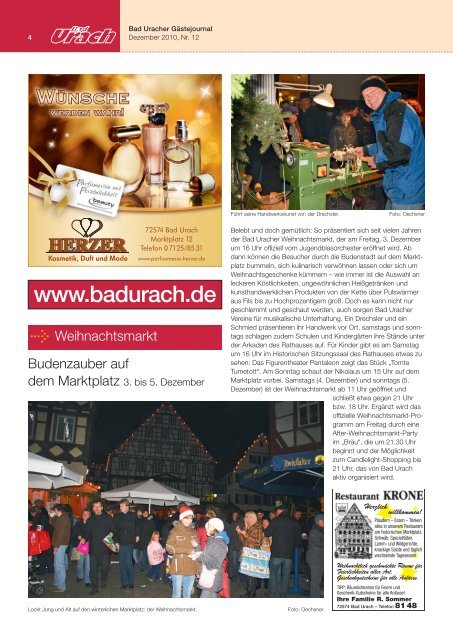 Dezember 2010 (PDF) - Bad Urach