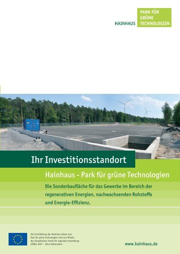 Hainhaus - Park für grüne Technologien - Brenergo