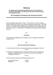 Satzung - Verwaltungsgemeinschaft Ershausen/Geismar