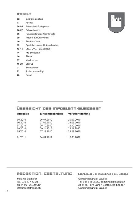 Ausgabe 4 - Gemeinde Lauerz