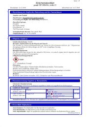 Sicherheits- datenblatt - favodent