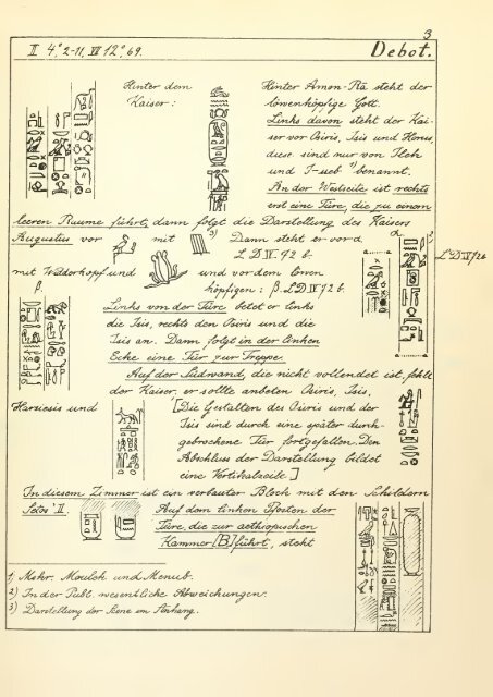 Denkmaeler aus Aegypten und Aethiopien nach den zeichnungen ...