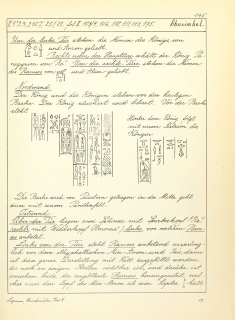 Denkmaeler aus Aegypten und Aethiopien nach den zeichnungen ...