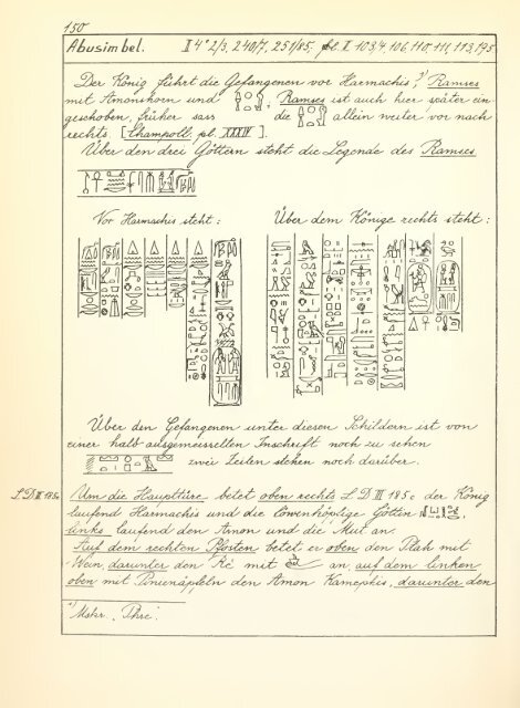 Denkmaeler aus Aegypten und Aethiopien nach den zeichnungen ...