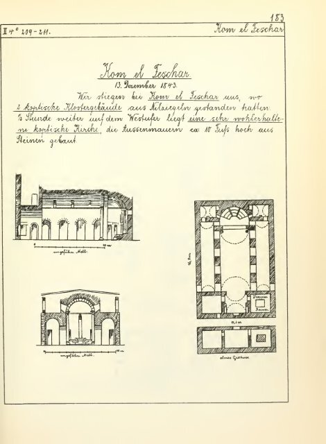 Denkmaeler aus Aegypten und Aethiopien nach den zeichnungen ...