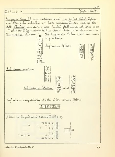 Denkmaeler aus Aegypten und Aethiopien nach den zeichnungen ...