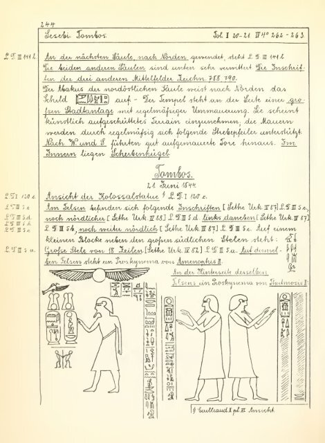 Denkmaeler aus Aegypten und Aethiopien nach den zeichnungen ...