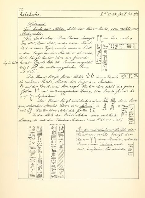 Denkmaeler aus Aegypten und Aethiopien nach den zeichnungen ...