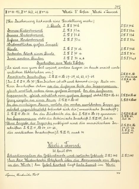 Denkmaeler aus Aegypten und Aethiopien nach den zeichnungen ...