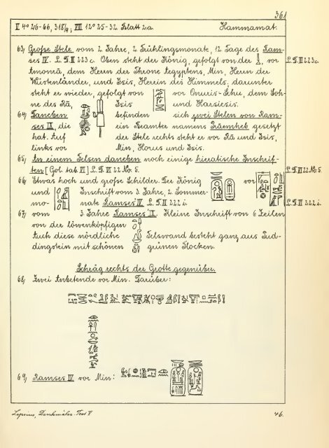 Denkmaeler aus Aegypten und Aethiopien nach den zeichnungen ...