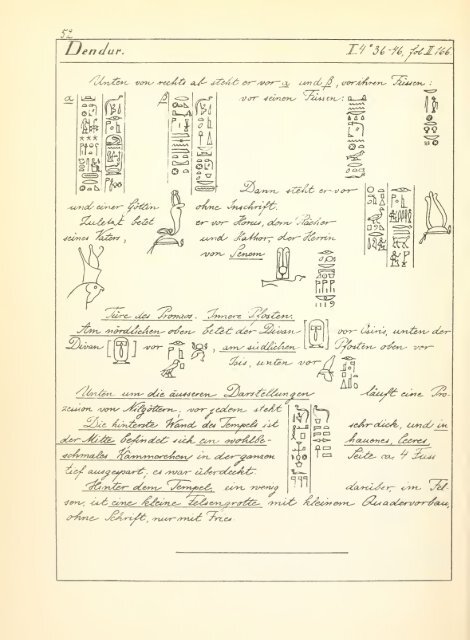 Denkmaeler aus Aegypten und Aethiopien nach den zeichnungen ...