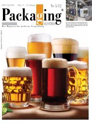 21. Februar 2013 - Packaging Austria