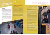 Opleiding - kennis - arbeidsmarkt voor logistiek - POM Limburg