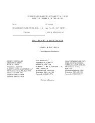 IN THE UNITED STATES BANKRUPTCY COURT ... - Sidedraught