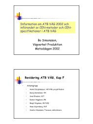 Information om ATB VÄG revision 2002 - Asfaltskolan