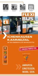 Mehr Ruf-Busse nach Krumbach! - Flexibus