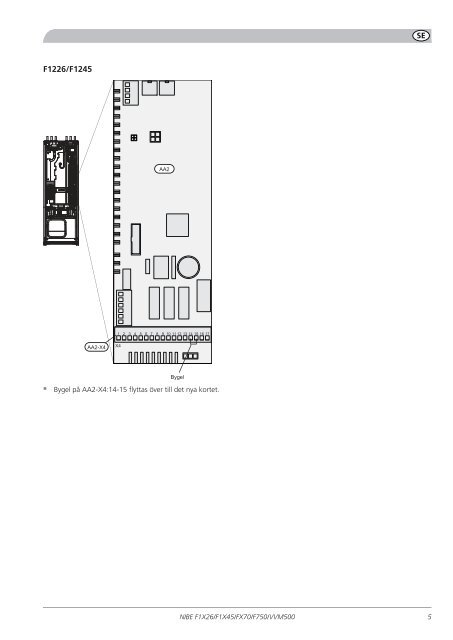 NIBE F1X26/F1X45/FX70/- F750/VVM500 - nibe.com