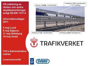 Vägutformning 94 med ändringar i VU94 Sup. 1 - Svbrf