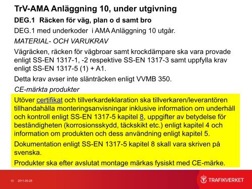 Vägutformning 94 med ändringar i VU94 Sup. 1 - Svbrf