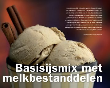 Basisijsmix - Vakblad IJs!