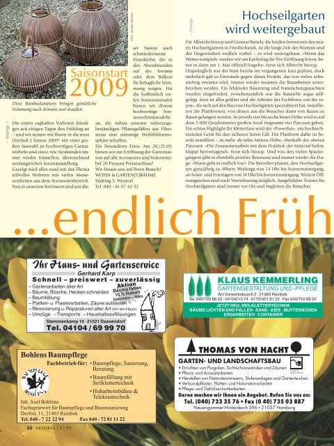 März 2009 - Geesthachter Anzeiger