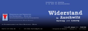 Vortrag - VVN-BdA Mainz