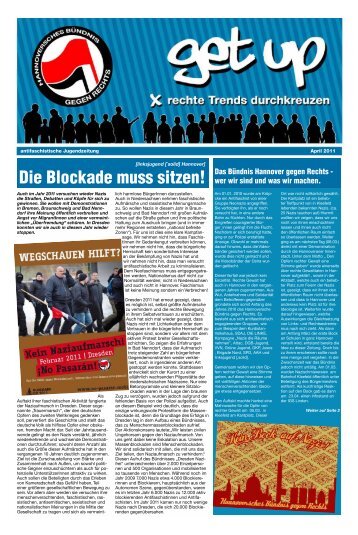 Die Blockade muss sitzen! - VVN/BdA Hannover