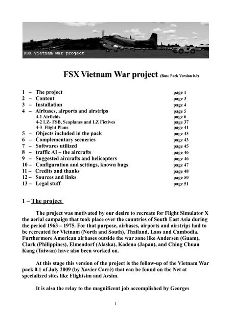 Base Pack Version 0.9 - Vietnam War project - Free