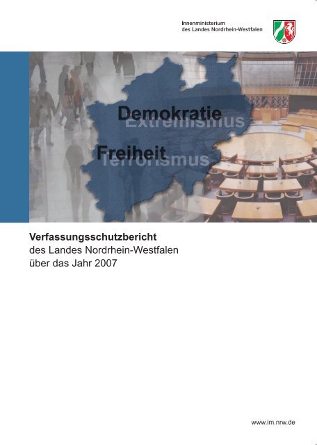 Bericht des Verfassungsschutzes über das Jahr 2007 - MIK NRW