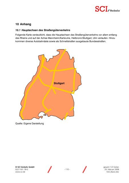 Stärken-Schwächen-Analyse für den Logistikstandort Baden ...