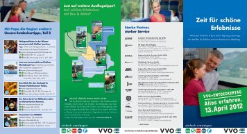 Flyer zum Entdeckertag - VVO