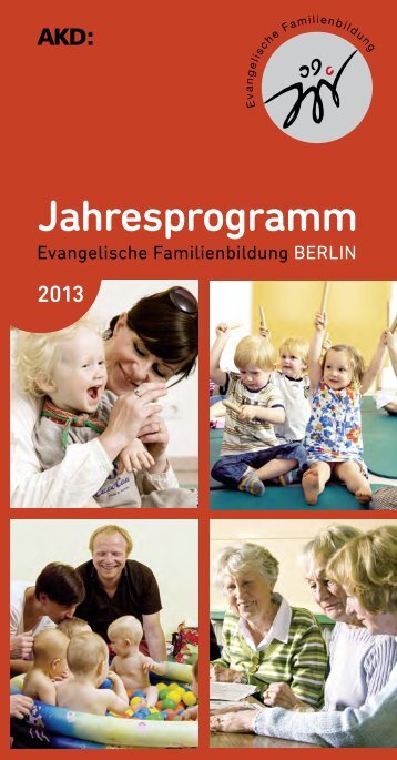 Kursprogramm - Evangelische Familienbildung im Kirchenkreis ...