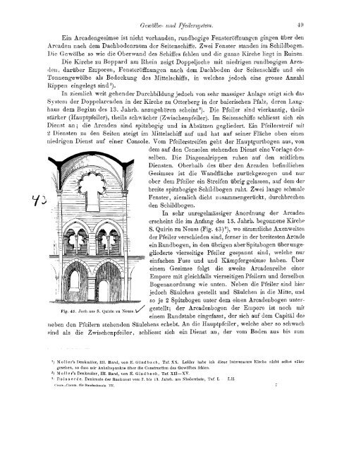 Gewölbe- and Pfeilersystem.