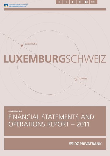 financial statements and operations report – 2011 - DZ Privatbank