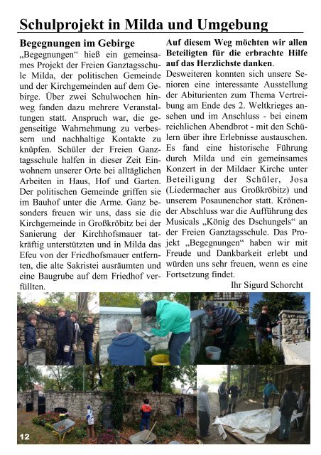 Gemeindeblatt Dezember 2012.pub - Kirchspiel Magdala/Bucha